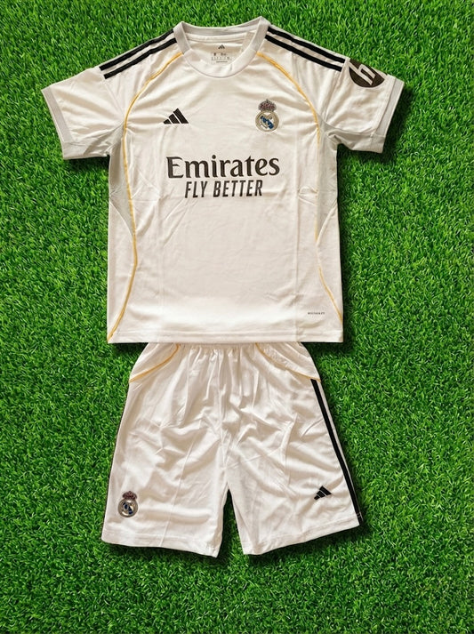 Real Madrid 25/26 Home Jersey Set