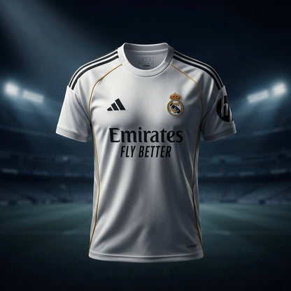 Real Madrid Jersey 25/26 Home (Shorts Free!)